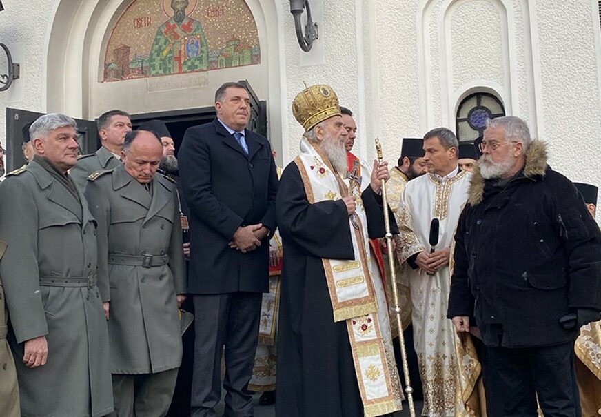 DODIK SE SASTAO SA PATRIJARHOM "Narod Srpske ostao vjeran našoj crkvi i krsnoj slavi"