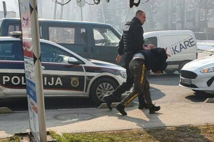 POLICIJA BRZO REAGOVALA U Sarajevu uhapšen muškarac koji je pokušao da opljačka banku (VIDEO)