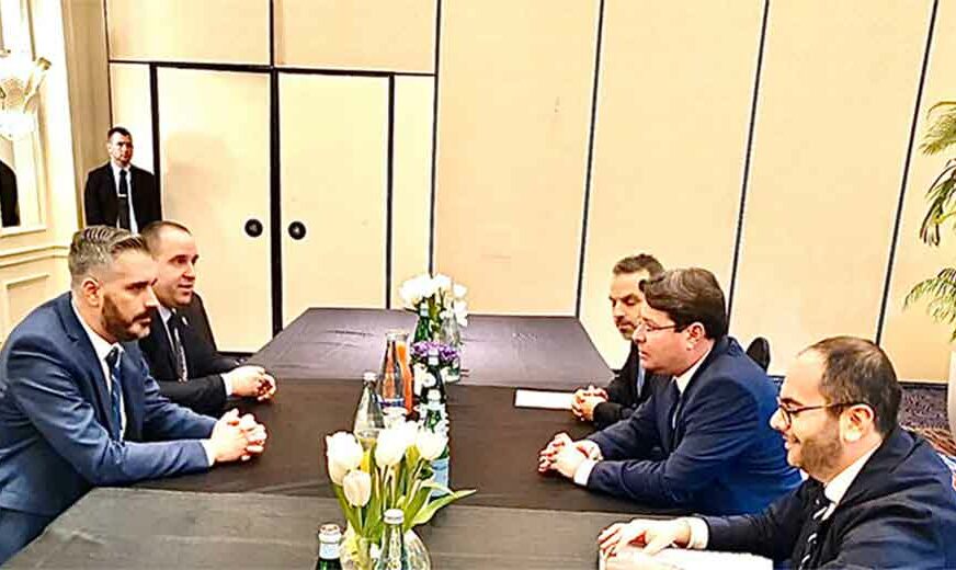 VIŠEDNEVNA POSJETA Ministar Rajčević sa ministrom nauke i tehnologije Izraela Akunisom (FOTO)
