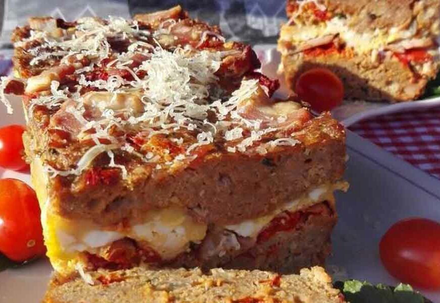 SOČNO Punjena vekna od mljevenog mesa