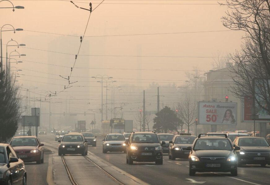 Vazduh nezdrav za osjetljive: Sarajevo danas na 11. mjestu u svijetu po zagađenosti vazduha
