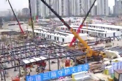 NAIŠLI NA BROJNE KRITIKE Druga bolnica u Kini izgrađena u REKORDNOM ROKU (VIDEO, FOTO)