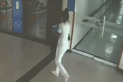 POKUŠALA DA UKRADE BEBU Lažna medicinska sestra dijete stavila ispod jakne (VIDEO)