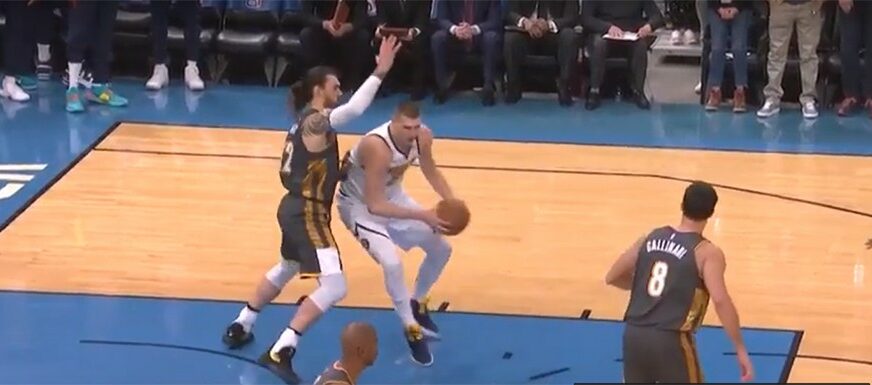 NBA RINGIŠPIL NIKOLE JOKIĆA Izluđivao igrače Oklahome, a ovo se Denveru desilo PRVI PUT (VIDEO)