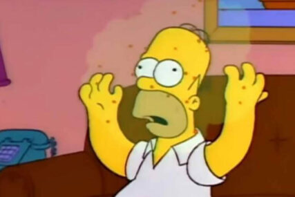 "VREMENA SU SE PROMIJENILA" Jedna od najčešćih scena iz serije "Simpsonovi" odlazi u prošlost