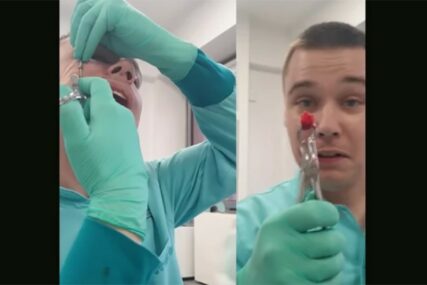 HRABROST ILI LUDOST Mladi stomatolog SAM SEBI izvadio umnjak (UZNEMIRUJUĆ VIDEO)
