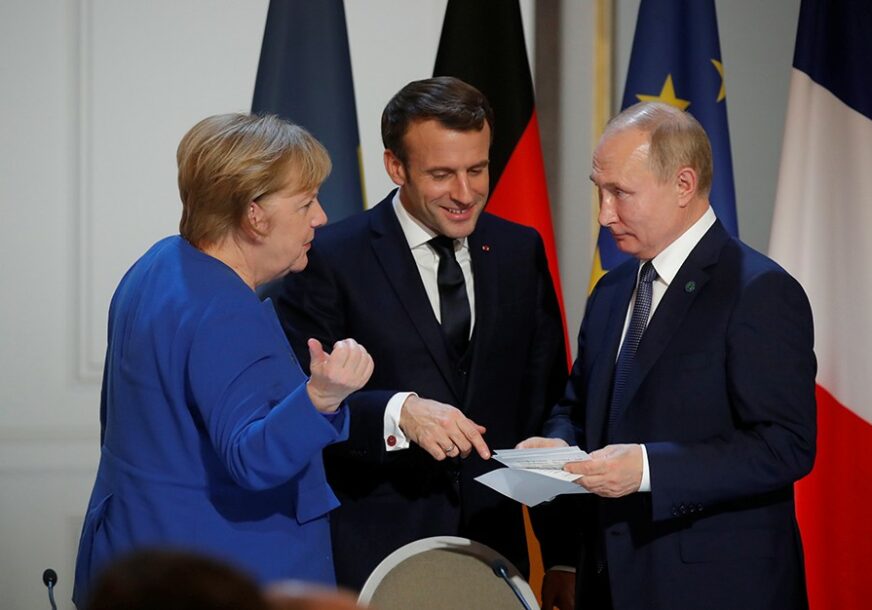 EU POZIVA NA PREKID SUKOBA U SIRIJI Merkel i Makron razgovarali sa Putinom o Idlibu