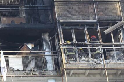 "PROBUDILI SU ME VRIŠTANJE I DIM" Stanari iz zgrade u požaru preskakali terase da se spasu (VIDEO)