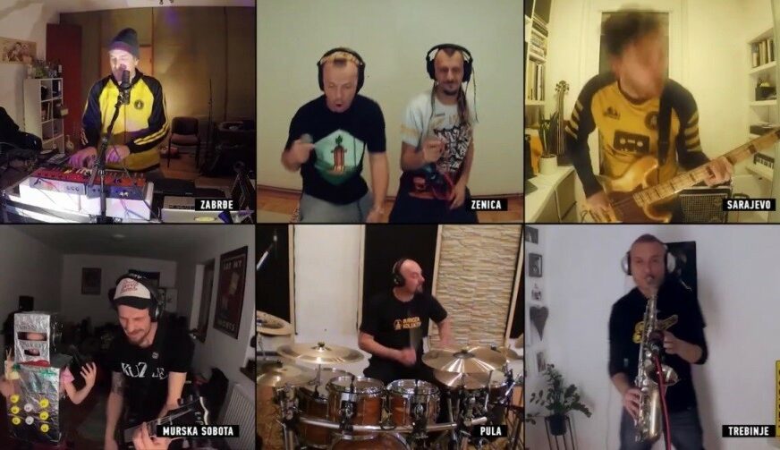 KARANTIN ŠOU Momci iz Dubioze kolektiva i večeras održali onlajn koncert i sve zabavili (VIDEO)