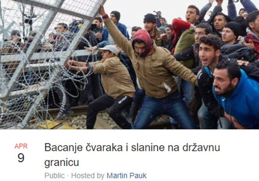 "GAĐAJTE MIGRANTE ČVARCIMA" Splitski političar šokirao porukom