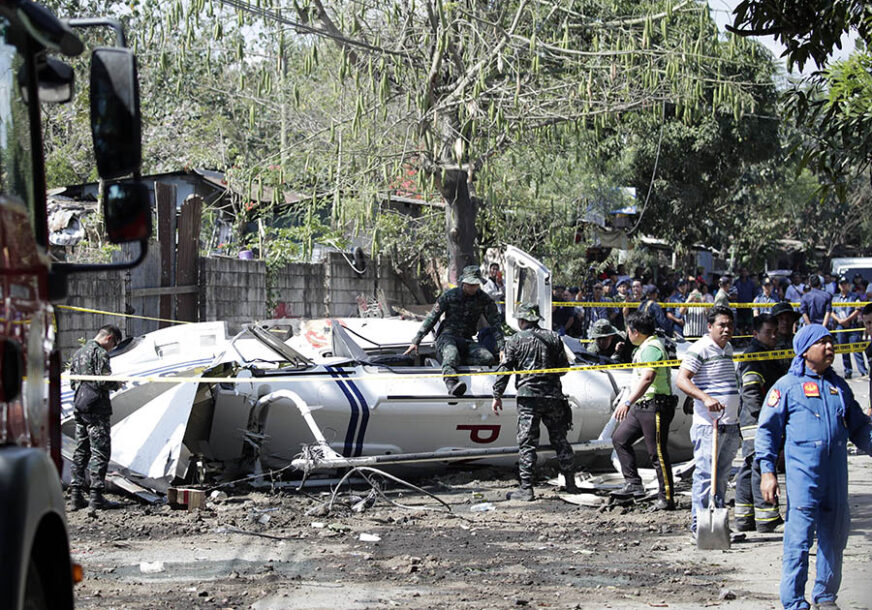 NESREĆA NA FILIPINIMA Srušio se helikopter sa direktorom policije (FOTO)