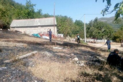 Vatrogasci na terenu: Prate se požari na području Bileće, Ljubinja i Gacka