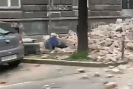 PADALI DIJELOVI ZGRADA Jak zemljotres pogodio Zagreb, osjetio se i u BiH (FOTO, VIDEO)