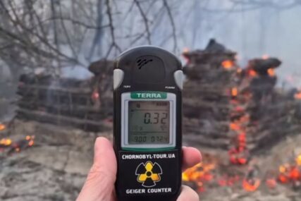 ZASTRAŠUJUĆI VIDEO IZ ČERNOBILJA Požar koji divlja mogao bi da poveća radioaktivnosti
