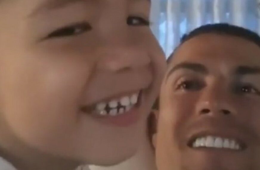 “KAKAV OTAC, TAKAV SIN” Kristijano Ronaldo razgalio mnoga srca (VIDEO)