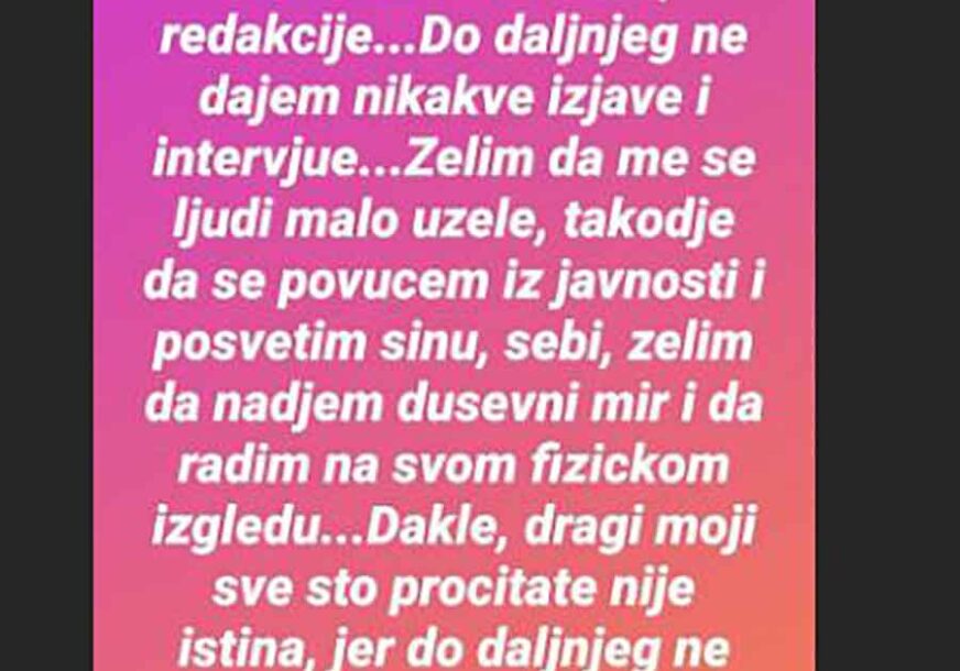 Foto: miljanakulic/Instagram/Screenshot