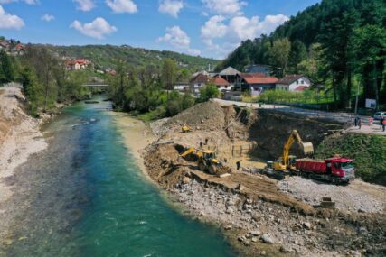 ZA SEDAM DANA SPREMNI TEMELJI Napreduje gradnja novog mosta u Srpskim toplicama