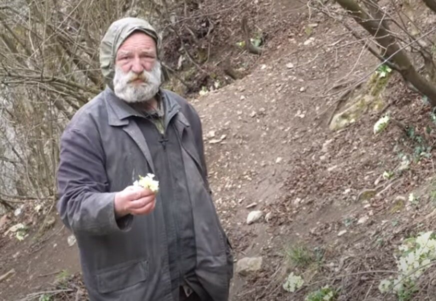 KAO ROBINZON KRUSO Žarko živi u pećini 11 godina, nikada se nije razbolio (VIDEO)