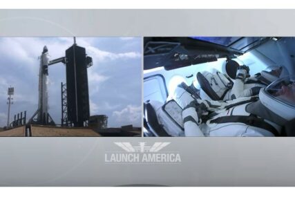 MASK ISPISAO ISTORIJU U svemir lansirana raketa "FALKON 9" sa ljudskom posadom (VIDEO)