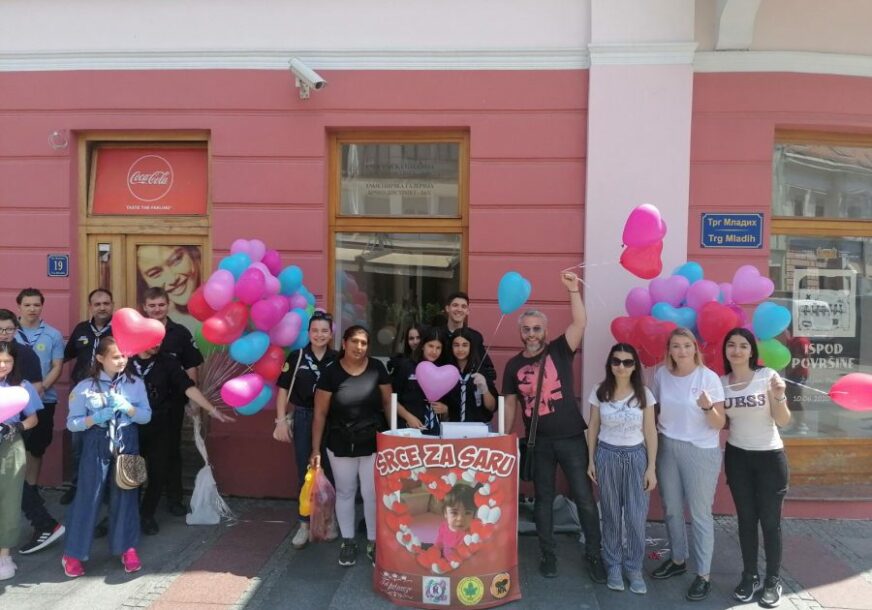 HUMAN GEST Balonima do donacija za liječenje male Sare