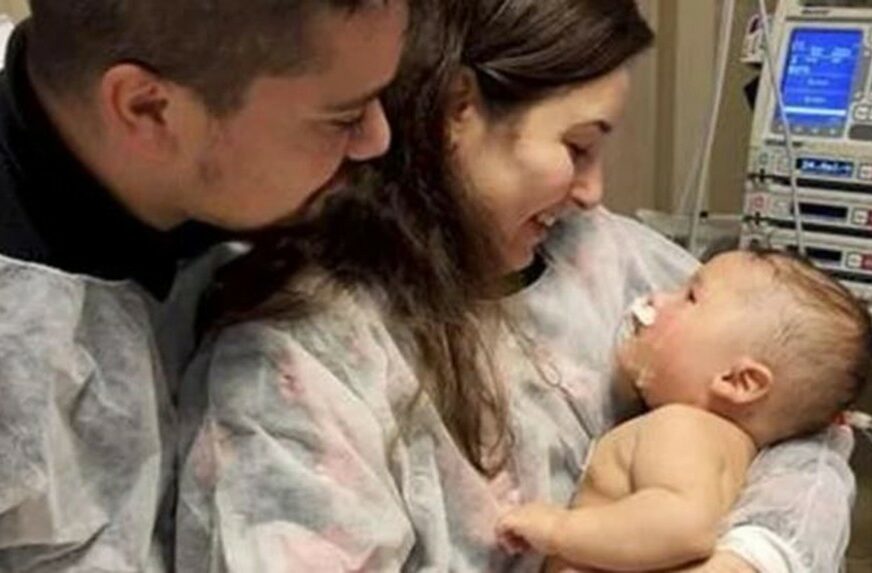 "PRAVO ČUDO" Beba zaražena koronom preživjela 32 dana u KOMI i na RESPIRATORU