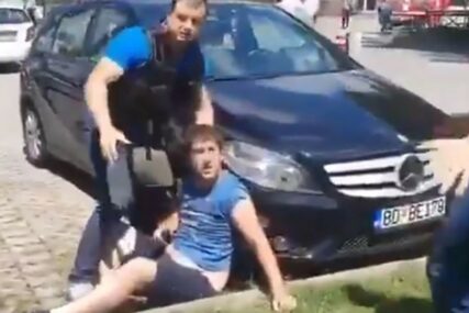 DRAMA U BUDVI Policija čupala i vukla mladića, on tvrdi da su mu UKRALI TELEFON (VIDEO)