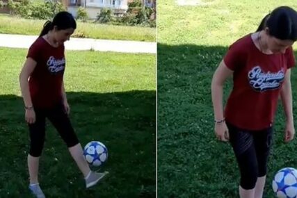 TAKO SE ŽONGLIRA Jelena Trivić oduševila svojim umijećem sa loptom (VIDEO)
