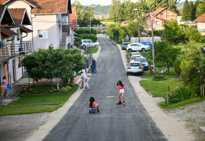 MODERNIZACIJA Asfaltirane dvije ulice u naselju Kuljani (FOTO)
