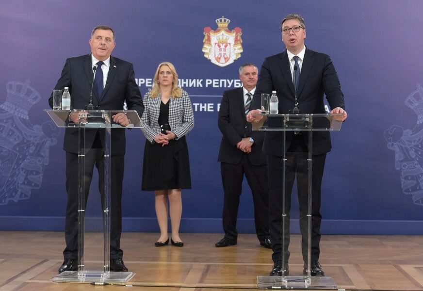 ZAHVALNOST VUČIĆU NA PODRŠCI Dodik: Srpska danas izgleda mnogo bolje zahvaljujući Srbiji