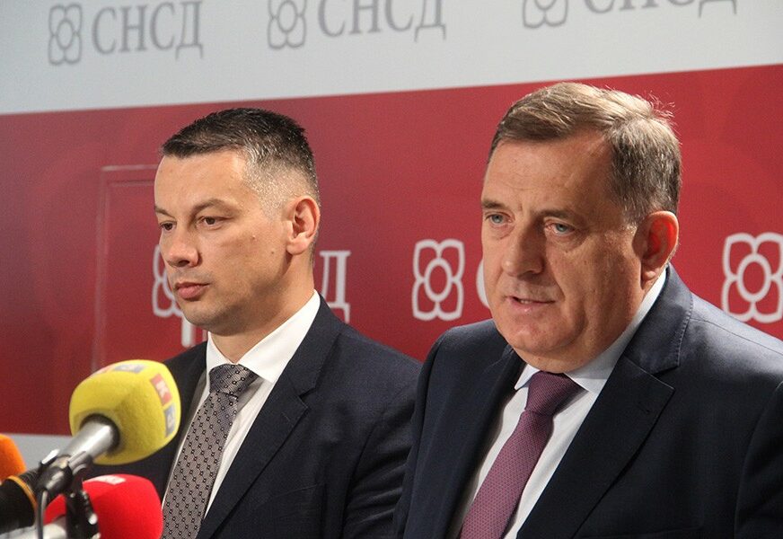 IMA LI SPASA KOALICIJI Sastanak Dodika i Nešića trajao svega nekoliko minuta