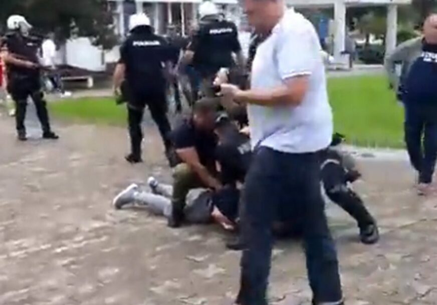 PRVI SNIMCI HAPŠENJA Ovako je policija privela gradonačelnika Budve (VIDEO)