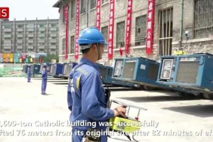 NE, NE PRIVIĐA VAM SE Kako su Kinezi za samo 82 minuta premjestili CIJELI MANASTIR (VIDEO)