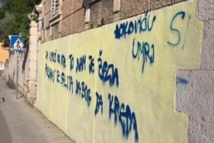 Autoru odgovoreno BRZOM REAKCIJOM: Grafit u Splitu kojim se Ðokoviću želi smrt PREKREČEN
