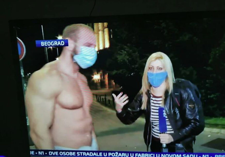 ŽENE BRUJE O NJEMU Ko je "Apolon sa protesta" u Beogradu (FOTO)