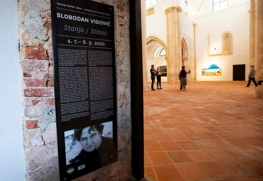 Izložba „Stanja“ akademskog slikara Slobodana Vidovića otvorena u Sloveniji