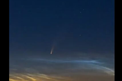 NEVJEROVATNO Prolazak najsjajnije komete nad Jadranom, BIĆE VIDLJIVA ZA 7.000 GODINA (VIDEO)