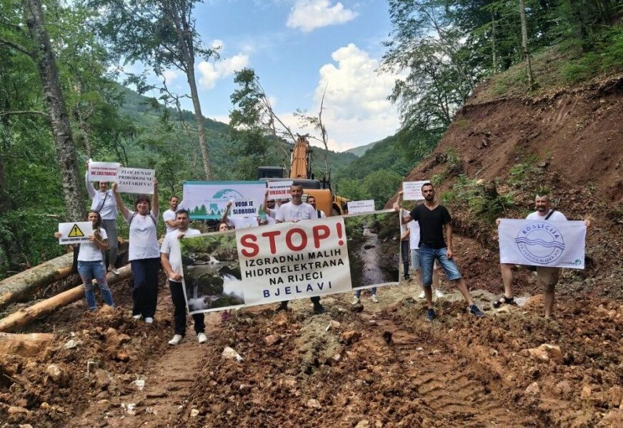 NE DAMO DA NAM UNIŠTE RIJEKU I VODOVOD Fočaci sutra izlaze na protest zbog izgradnje malih hidroelektrana