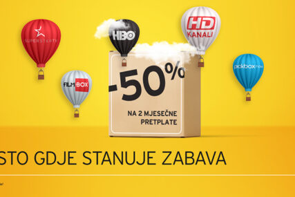 M:TEL TV PAKETI UZ 50% POPUSTA Vaš TV može biti mnogo više od običnog!