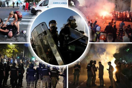VRELA NOĆ U BEOGRADU Policija razbila demonstracije, na desetine povrijeđenih (VIDEO)