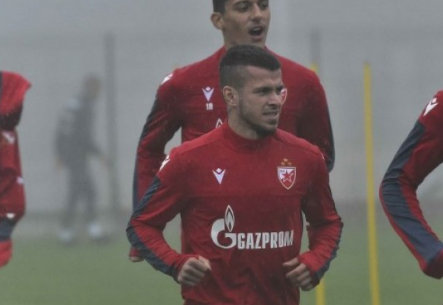 "DUPLA KRUNA I GRUPA U EVROPI" Zvezdin novajlija Spiridonović nije nimalo skroman