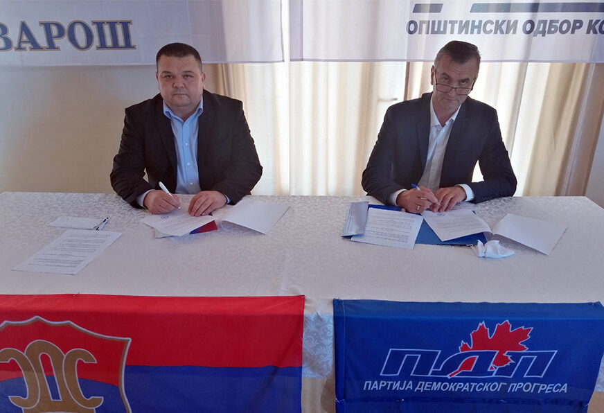 ZAJEDNIČKI KANDIDAT PDP I SDS Sakan i Trivunović potpisali sporazum o saradnji