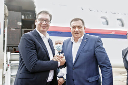 ZAVRŠENA POSJETA Vučić i delegacija Srbije napustili Srpsku