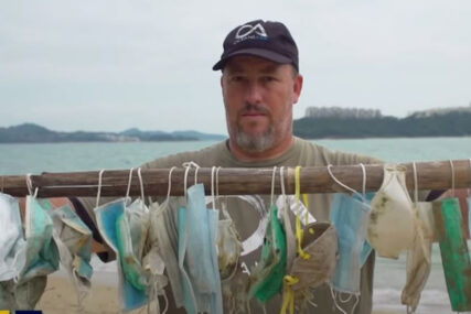 OZBILJAN PROBLEM Odbačene maske i rukavice ugrožavaju morski svijet