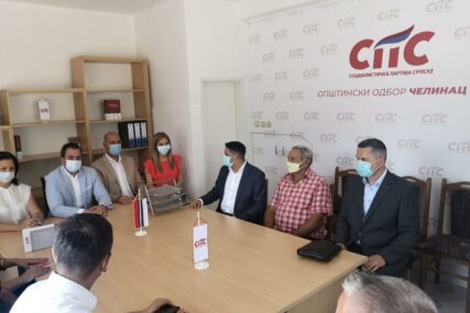 SPS OO Čelinac: Posjeta rukovodstva partije i razgovor sa članovima
