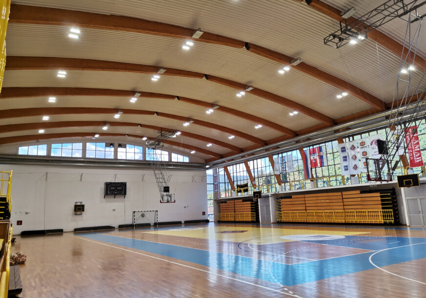 BOLJI USLOVI ZA SPORT Nova rasvjeta u dvorani u Milićima uz manju potrošnju struje