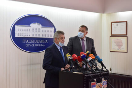 DODIK POSLIJE SASTANKA SA MIĆIĆEM „Bijeljina ima snažnu podršku Vlade Srpske“