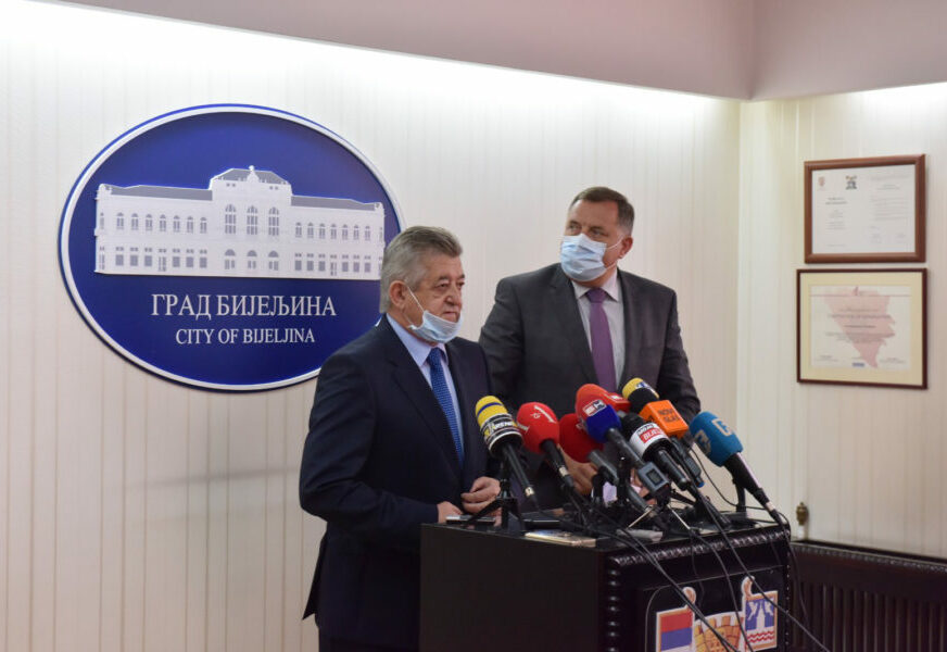 DODIK POSLIJE SASTANKA SA MIĆIĆEM „Bijeljina ima snažnu podršku Vlade Srpske“