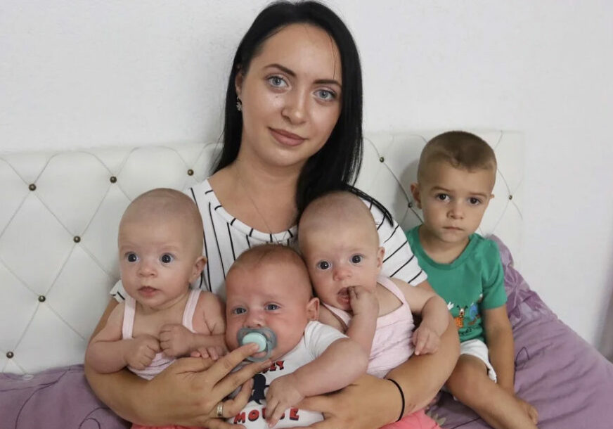 U doba korone rodila trojke: Anesa (25) je ponosna i hrabra majka četvoro djece (FOTO)