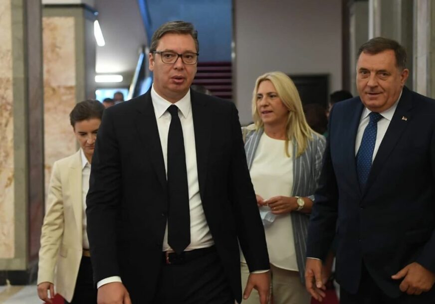 DODIK PORUČIO "Upoznao sam Vučića sa prijetnjama koje dolaze iz političkog Sarajeva"