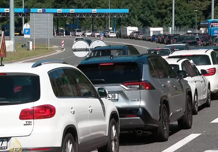 Ukoliko putujete IMAJTE STRPLJENJA: Pojačana frekvencija vozila na izlazu iz BiH